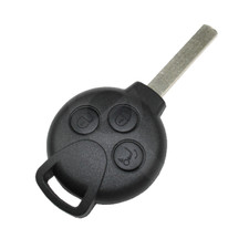 Autoschlüssel 3 Tasten Gehäuse Rohling VA6 NEU passend für Smart 451 Fortwo