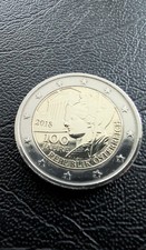 Fehlprägung - Pickel an der Nase - 2 Euro Münze 100 Jahre Republik Österreich