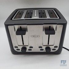 bella 4 Scheiben Toaster mit Automatischer Abschaltung, Extra Breite Schlitze un