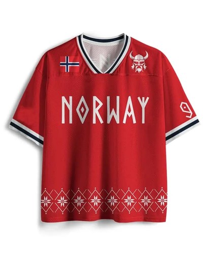 Norwegen flagge fußball - flagge,