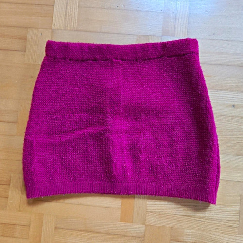 Strickrock mädchen pink - 92,
