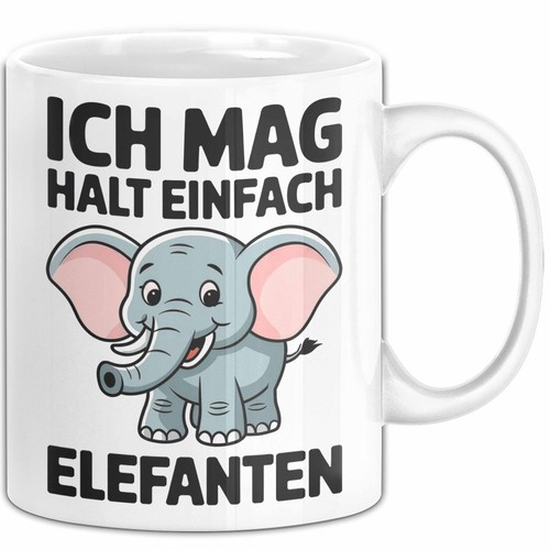Elefant tier tasse - elefant, geschenk