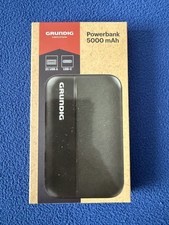 Grundig Powerbank 5000mAh – Kompakt, Schnell & Neu – Ideal für unterwegs!