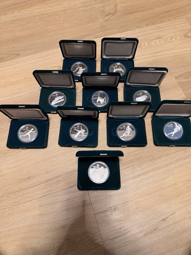 10x silbermünze 20 - silbermünze,