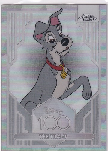 Topps disney chrome 100 - 100, karte