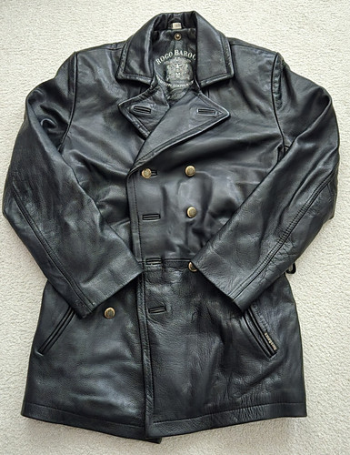 Roco baroco herren ledermantel - herren,
