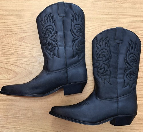 Westernstiefel 45 leder - westernstiefel,