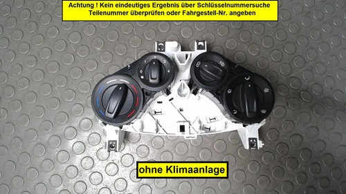 Heizungsbetätigung ford - ford, ka