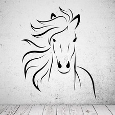 Wandtattoo Pferd - Horse