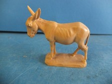 Schöne Krippenfigur, Holz geschnitzt, ANRI, KUOLD, Esel, #17