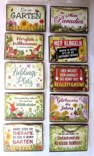 Blechschild lustig sommer - lustig,