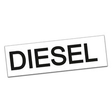 10 Stück DIESEL Aufkleber