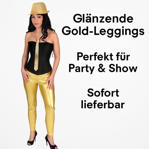 Sexy glanz leggings zipper - glanz,