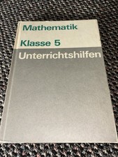 DDR Mathematik Klasse 5 Unterrichtshilfen - Schulbuch Lehrbuch