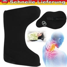 U-Form Nackenrolle Auto Memory Foam-Luftdurchlässig Bürosessel Couch Flugreisen