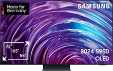 Samsung GQ65S95DATXZG AI OLED Fernseher 163cm 65 Zoll 4K UHD Smart TV HDR 100 Hz