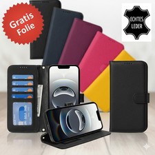 Echt Lederhülle Kartenfach