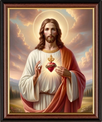 Das heilige herz jesu - das,