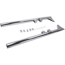 36" Silver Fishtail Slip on