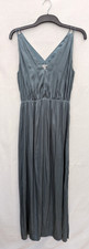 H&M Kleid 10 türkis Satin