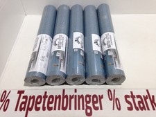 Vliestapete BATTLE OF STYLE AS 5 x 38818-2 (5Rollen) Kreismuster Blau Metallic