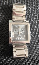 S Oliver Herrenuhr Silber Chronograph