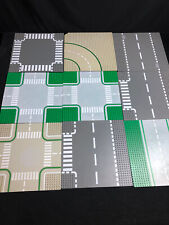 Lego 9x Straßenplatten City