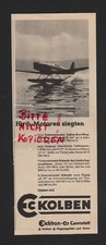 CANNSTATT, Werbung 1937, Elektron-Co EC Kolben Hirth-Motoren