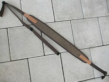 Franzen Gewehrriemen Tragegurt Schultergurt africa braun  Büffelleder Look