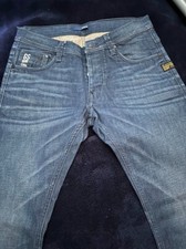 Star raw jeans - 5204, blau