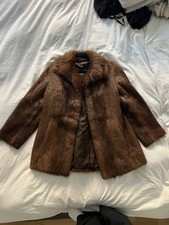 Nutria Echt Fur Coat