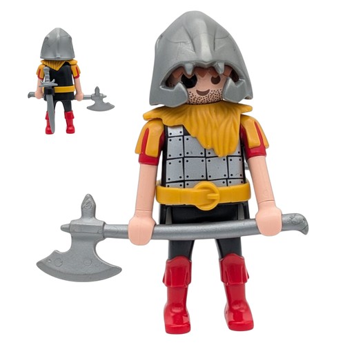 Playmobil figur krieger gelb - krieger,