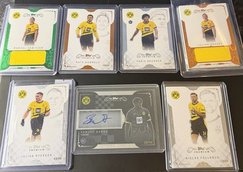 Bvb topps premium lot - bvb, borussia