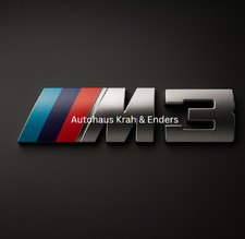  Original BMW M3 Emblem Chrom