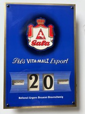 Drehkalender / GALA Pils Vita- Malz  / Brauerei / Braunschweig  / Dauerkalender