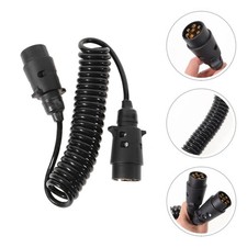  Aufgerolltes Anhängerkabel