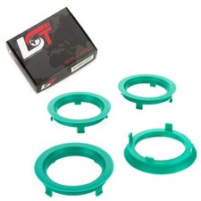 4x Zentrierringe türkis für