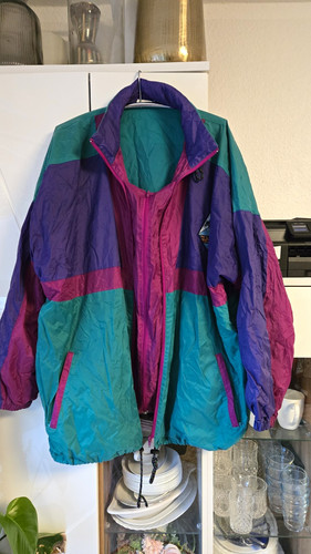 90s windbreaker jacke xxl - windbreaker, xl