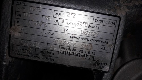 Rietschle skg 275 2 - ,