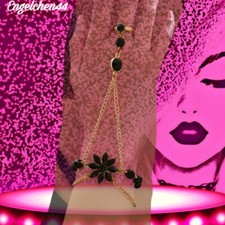 Blumen Fingerhandschuh Armband