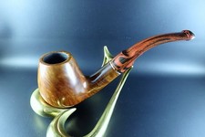 FREEHAND-PFEIFE PIPE "DESIGN BERLIN HANDMADE FREEHAND STRAIGHT GRAIN 9mm 1980`"