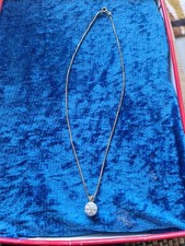 Halskette mit Anhänger, Kette 40 cm lang - von Senso di Donna