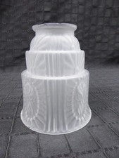 Art Déco Lampenglas Antik