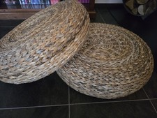 IKEA ALSEDA Hocker aus Bananenstaudenfaser * Sitzmöbel * sehr gut gepflegt