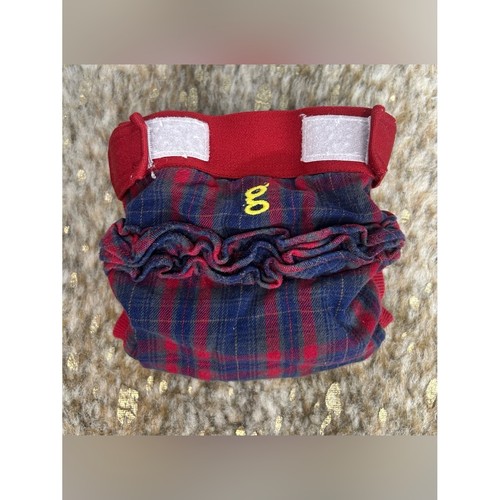 Plaid cloth ramper medium - plaid,