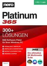 Nero Platinum 365 - Version