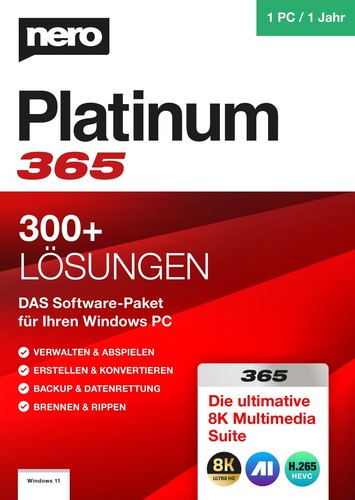 Nero platinum 365 version - platinum,