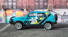 1/64 Matchbox Hot Wheels 1990 VW Golf Country Rally Umbau Real Riders Custom ATS