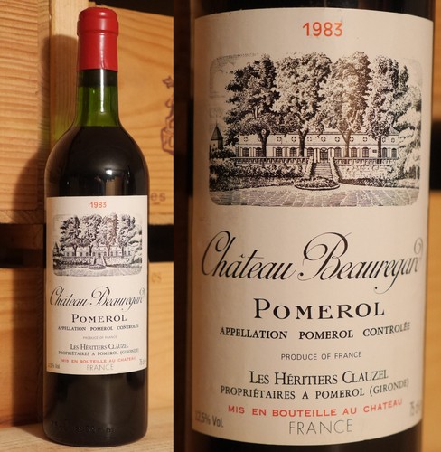 1983er chateau beauregard - 1983er,