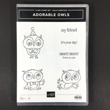 Stampin Up Adorable Owls Stamp